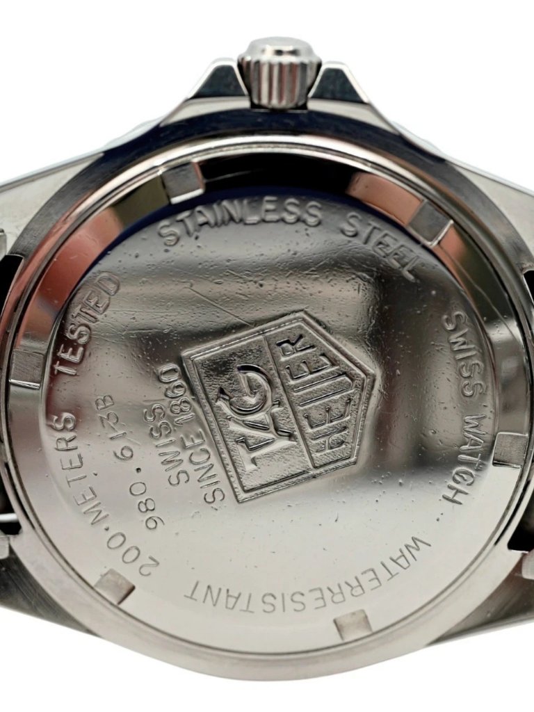 Tag Heuer 37mm Men's Blue Dial 1000 Series Dive Watch Jubilee Band! 980.613 B! — image 3 of 8